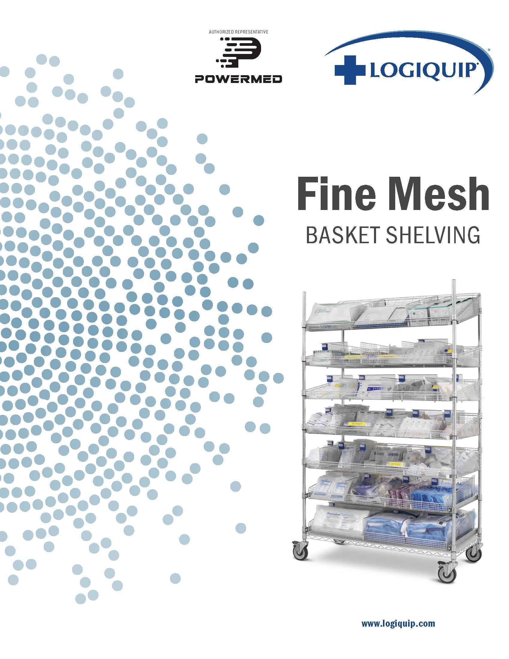 Fine Mesh Basket Shelving Catalog-PowerMed 2_Page_01 Fine-Mesh-Basket-Shelving-Catalog-PowerMed-9.25
